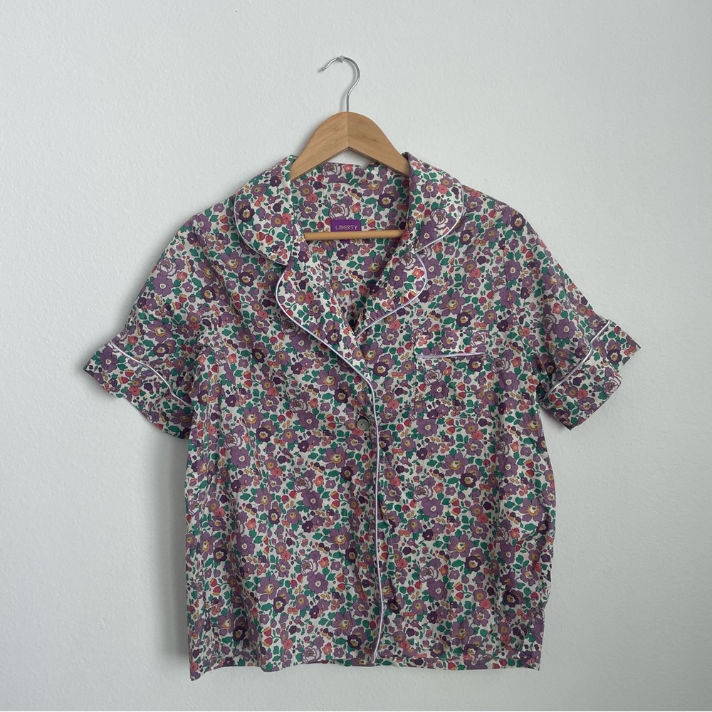 Liberty of London - Cotton Pajama Set - Size Large